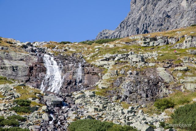 Velický waterfall