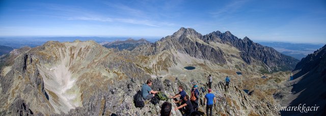 View from peak Východná Vysoká