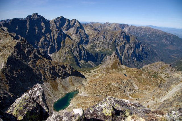 View from peak Východná Vysoká