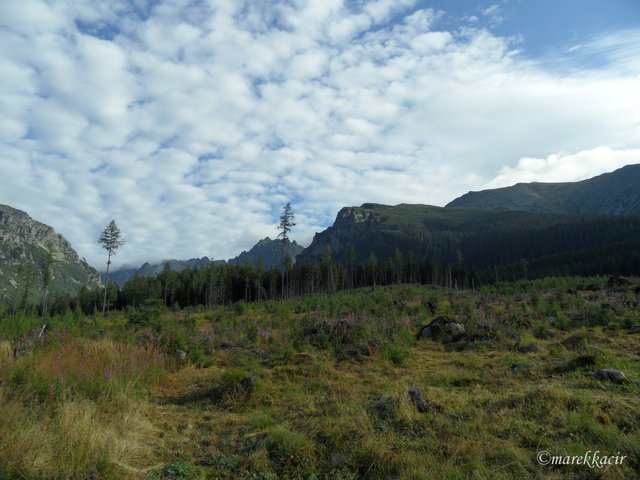 Road to Popradske lake