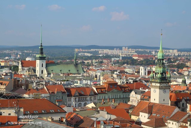 Old town from cathedral