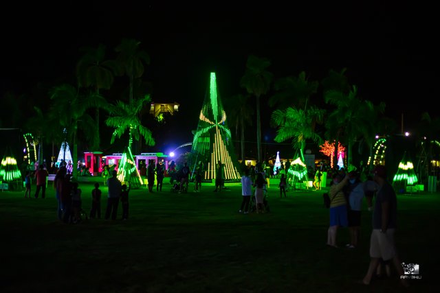 Electric Winter Wonderland, Hagatna, Guam USA 2021