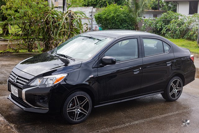 My 2022 Mitsubishi Mirage G4, right off the lot.