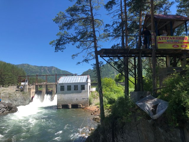 Chamal hydroelectric station