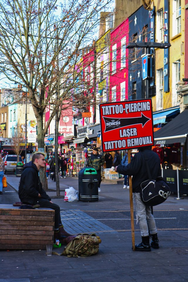 It wouldn’t even be Camden Town with them