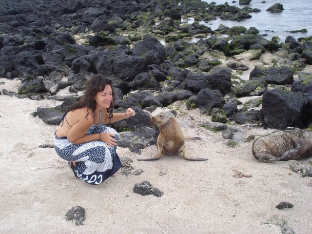In the Galápagos islands / En las islas Galápagos