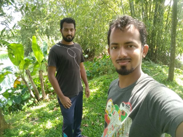 In the garden of Baganbari