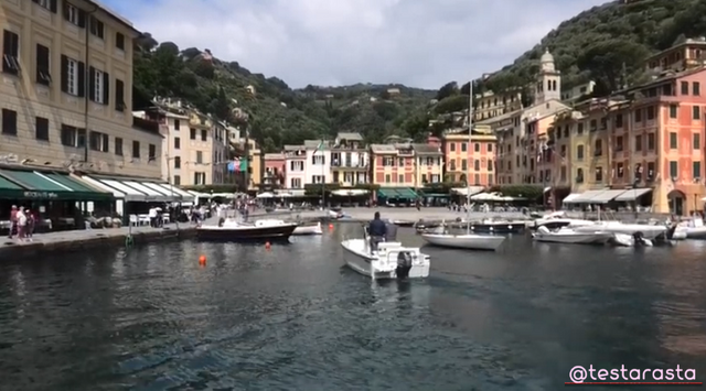 The first place you come across is Portofino, a very famous summer and winter holiday resort, in whose square in front of the port it is easy to meet tourists and famous people from every country.