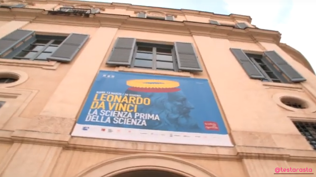 the permanent exhibition dedicated to the universal genius of Leonardo Da Vinci and his machines, in the heart of Rome in Campo de ’Fiori.