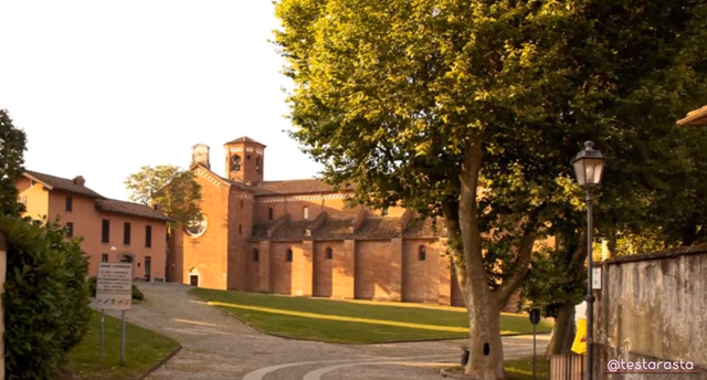 In the province of Milan, Morimondo is counted among the most beautiful villages in Italy. And, much of the credit goes to his abbey.