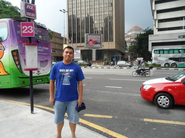 Hanging out somewhere in Kuala Lumpur
