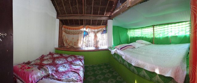 Our room in Isla De Gigantes. No aircon sorry, just fresh air and electric fan. It’s cool anyways.