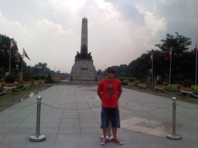 Me at the Rizal Park last September 2010