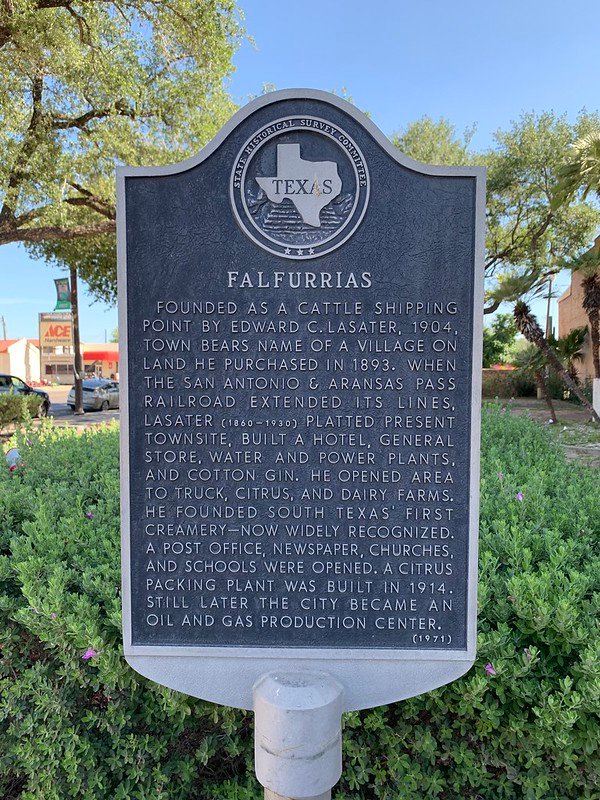 Falfurrias Historical Marker