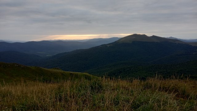 widok z Halicza na Tarnicę