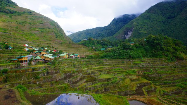 The village has less traditional nipa hut unless they can get more sponsors