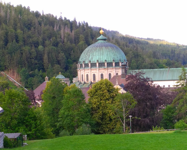 View to the dome of St. Blasien