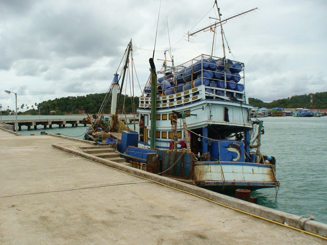 the old harbor, southeast Koh Chang