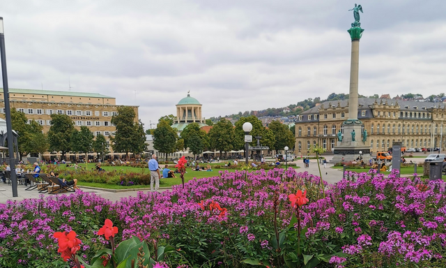 View to Schlossplatz