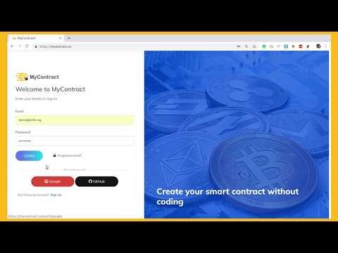 Generate Smart Contract without code Powered by XinFin