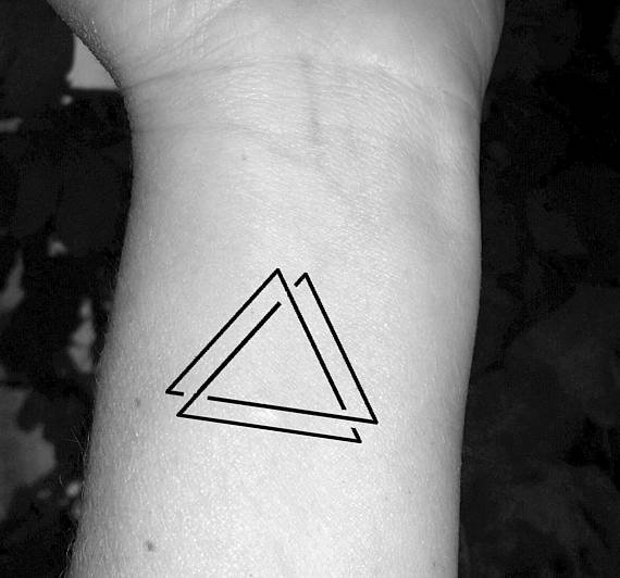 Symbolic tattoo design and meaning minimalist Vector Image