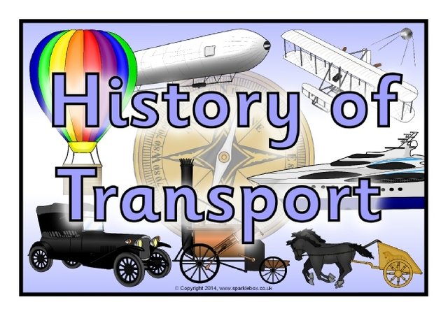 evolution of transportation for kids