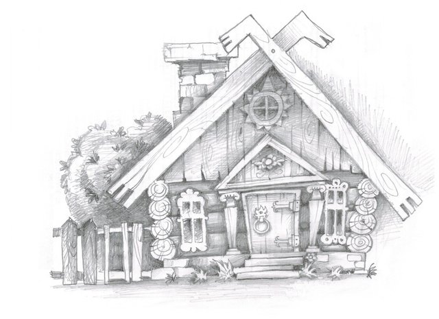 Drawing Lesson Draw A Fairy House Step By Step Steemit How to make a fairy house. drawing lesson draw a fairy house step
