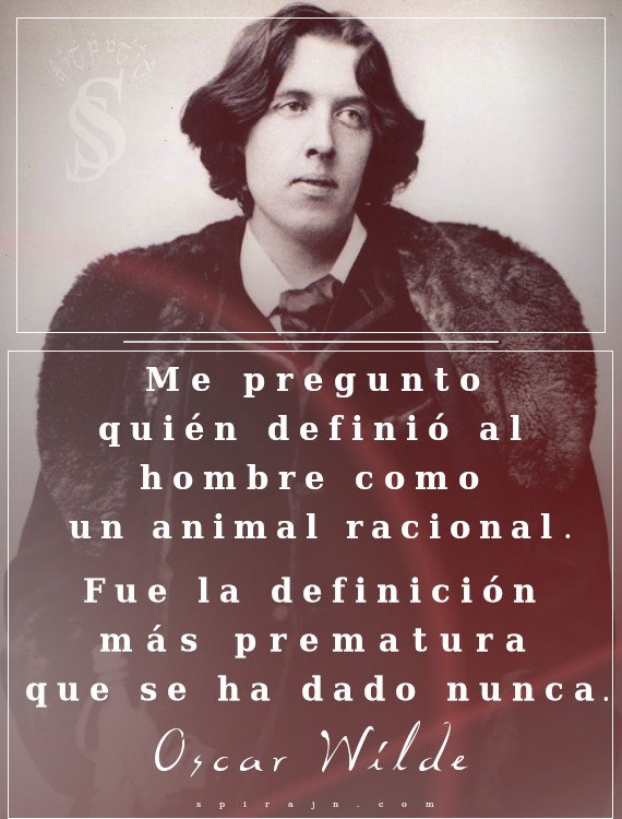 Citaĵo O. Wilde