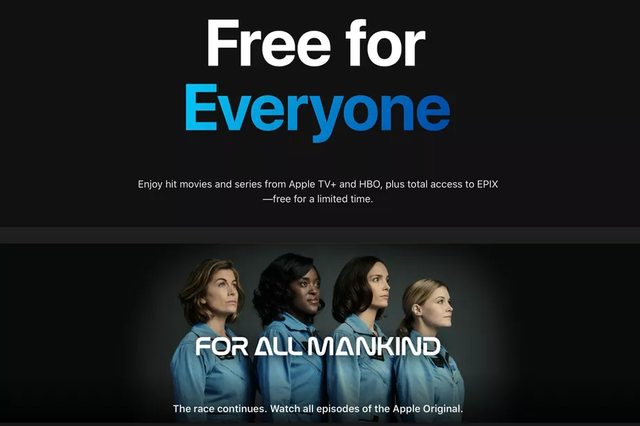 Apple TV "Free for Everyone" Poster