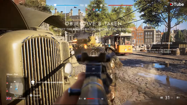 Battlefield V - Ray Tracing On vs Off / Frame Rate Test - Rotterdam Map  Graphics Comparison 