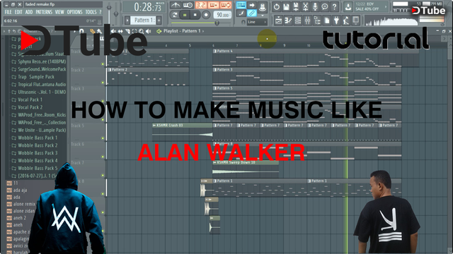 Dtube Tutorial How To Make Music Like Alan Walker Faded Steemit - faded alan walker full song roblox id