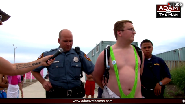 Borat Impersonator Arrested In Nj For Wardrobe Malfunction Steemit