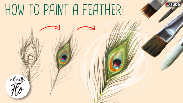 How to Draw a Feather