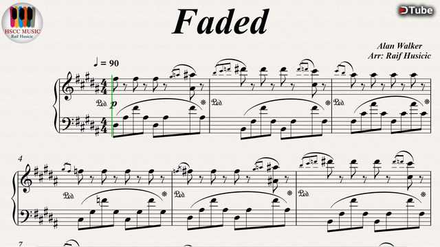 Faded Alan Walker Piano Steemit