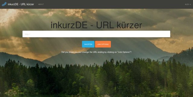 Screenshot InkurzDE