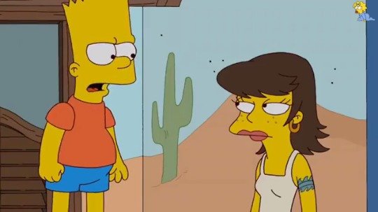 Bart simpson girlfriend