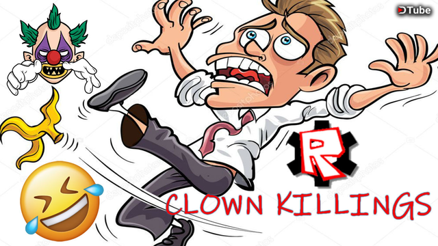 Slipping On Banana Peels Too Funny Must Watch Roblox Clown Killings Xbox One Gameplay Steemit - funny banana roblox