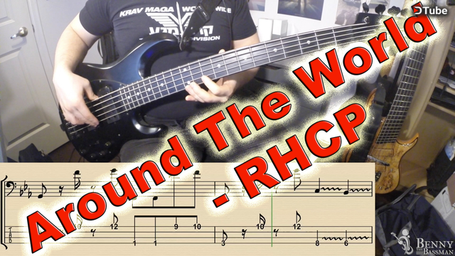 Bass Lessons On Dtube Around The World Red Hot Chili Peppers Steemit