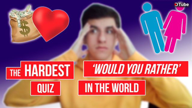 WORLD'S HARDEST WOULD YOU RATHER