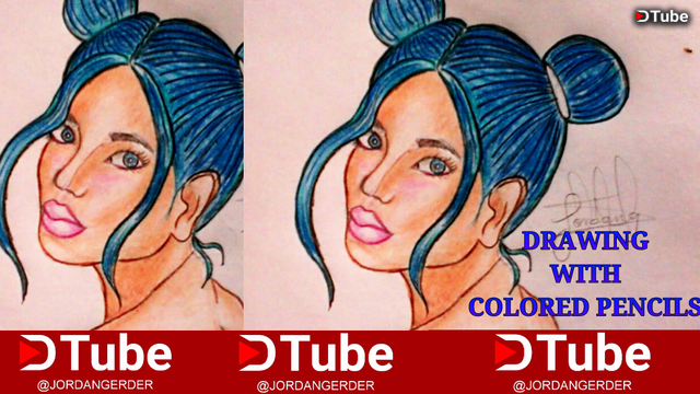 Tutorial Tumblr Girl Colored Pencils By Jordangerder Steemit