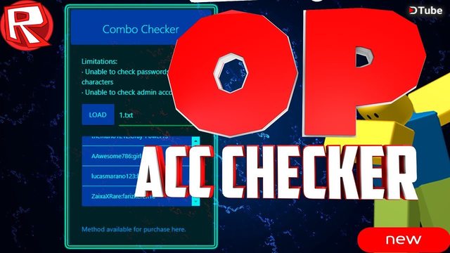 Hq Roblox Account Checker 2018 Free Robux Download In Description Steemit - account profile checker roblox