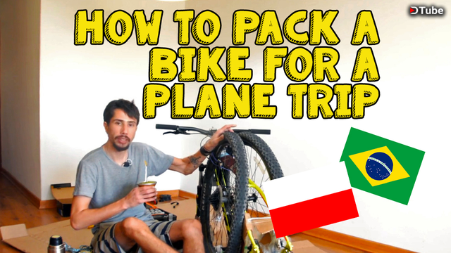 bringing a bike on a plane