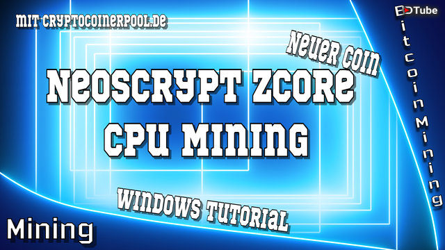 Zcore Windows Cpu Mining Tutorial Bitcoin Mining Steemit