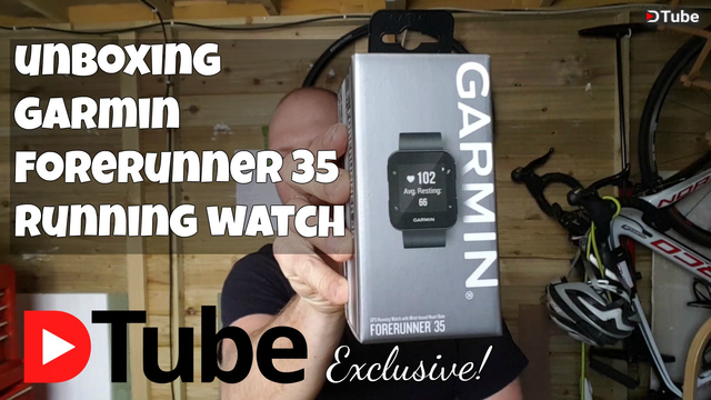garmin forerunner 35 unboxing