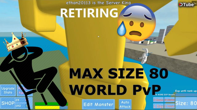 Officially Retiring From Roblox Godzilla Simulator Size 80 Pvp Steemit - roblox games like godzilla simulator