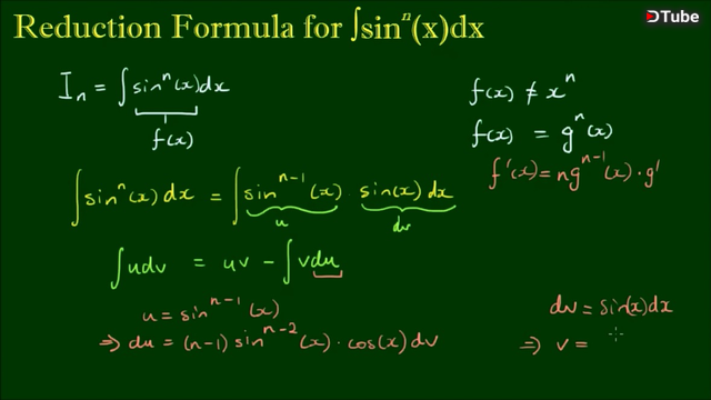 Integration Formulas For Uv