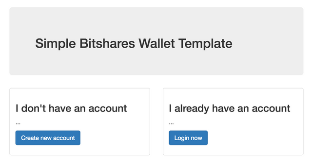 Wallet Template Screenshot
