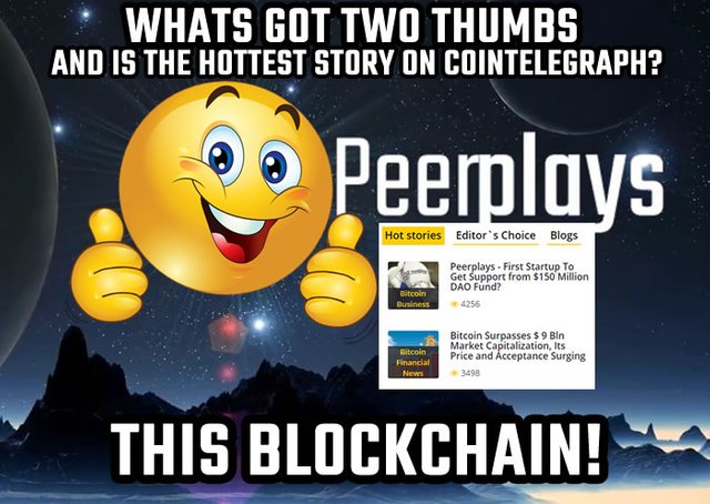 Peerplays DAO Proposal The Hottest Story on Cointelegraph