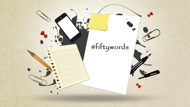 Fifty Words Logo