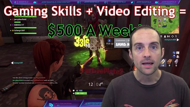 $500 A Week Gaming + Editing Videos?